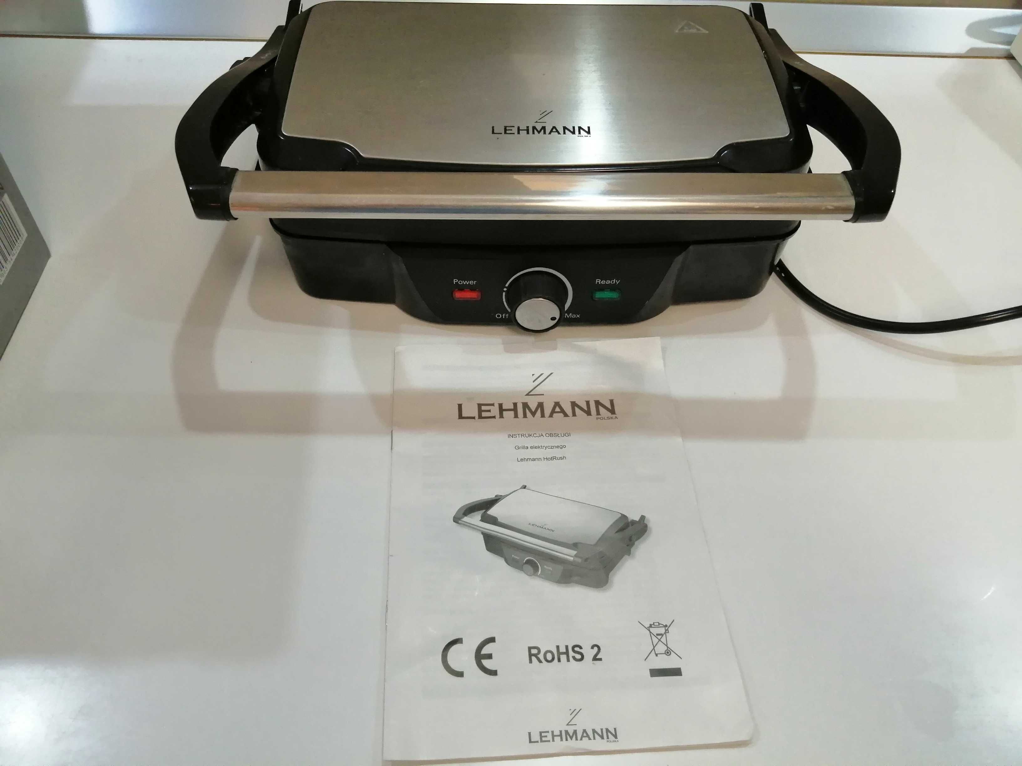 NOWY Grill elektryczny  opiekacz  LEHMANN