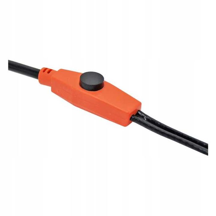 Kabel grzejny, przewód grzewczy do rur + termostat KERBL