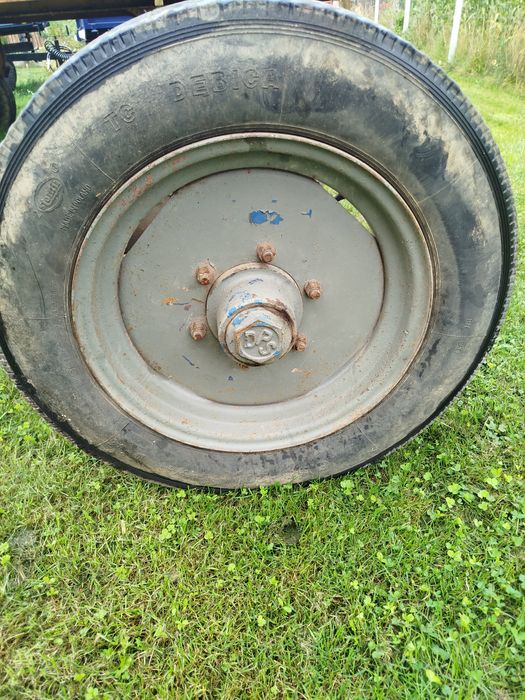 Rama z osią przyczepy pod mauzer