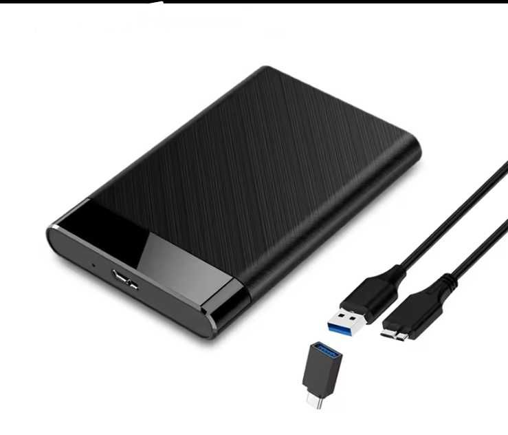 Disco Externo de 1000GB - USB 3.0 ou USB-C - Recondicionado A+
