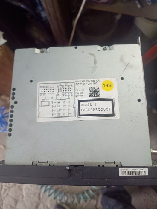 Radio VW. Golf, Touran