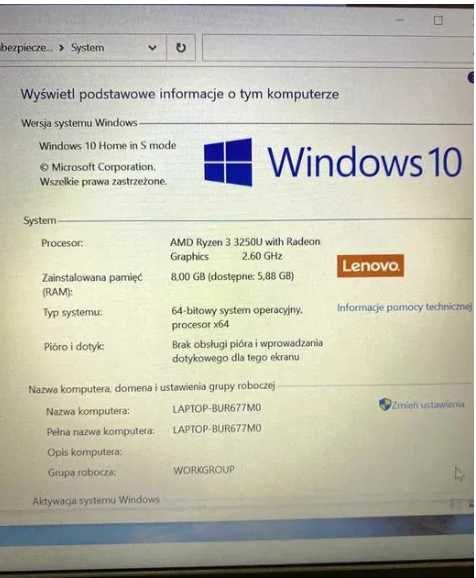 Laptop Lenovo IDEAPAD 3 14ADA05 14 " AMD Ryzen 3 8 GB / 256 GB