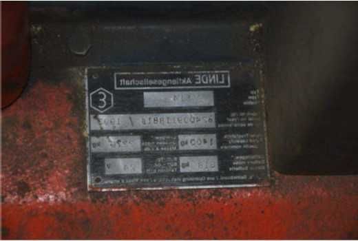 Wózek widłowy LINDE E14