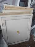 Drzwiczki techniczne elektryczne szacht aluminiowe 80 x 87 cm