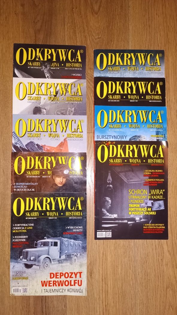 ODKRYWCA magazyn gazeta czasopismo miesięcznik
