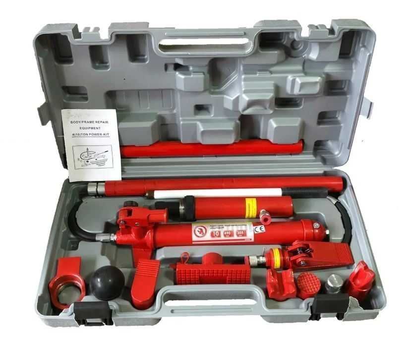 Гідравлічні розпорки INTERTOOL GT0202. Комплект для рихтування в кейсі