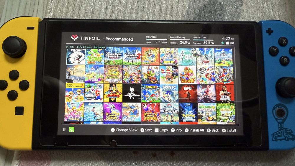 Nintendo Switch V2 Fortnite 128 GB Picofly
