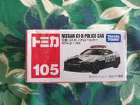 Tomica Miniatura Nissan GTR Police Car [NOVO]