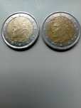 2 szt Zadkiej moneta 2 euro  Wlochy