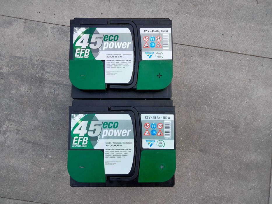 Akumulator Cartec Eco Power EFB START&STOP 45Ah 450A NOWY