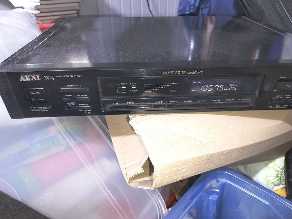 Tuner radio Akai AT 57 Hi-Fi audio Hi-End ukf am