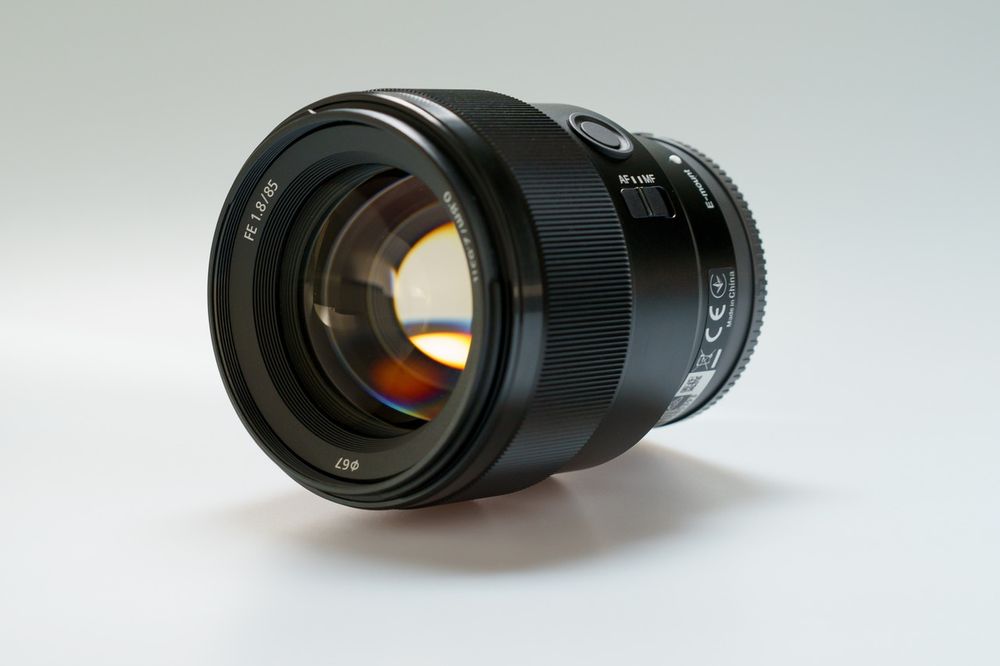 Objetiva Sony 85mm 1.8