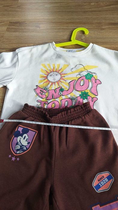 Komplet bluza + spodnie dresowe dla dziewczynki 10 lat