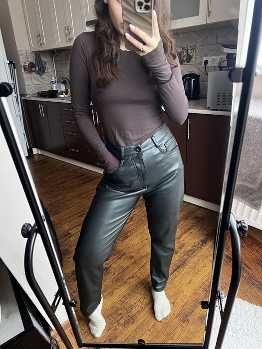 Брюки екошкіра м-л