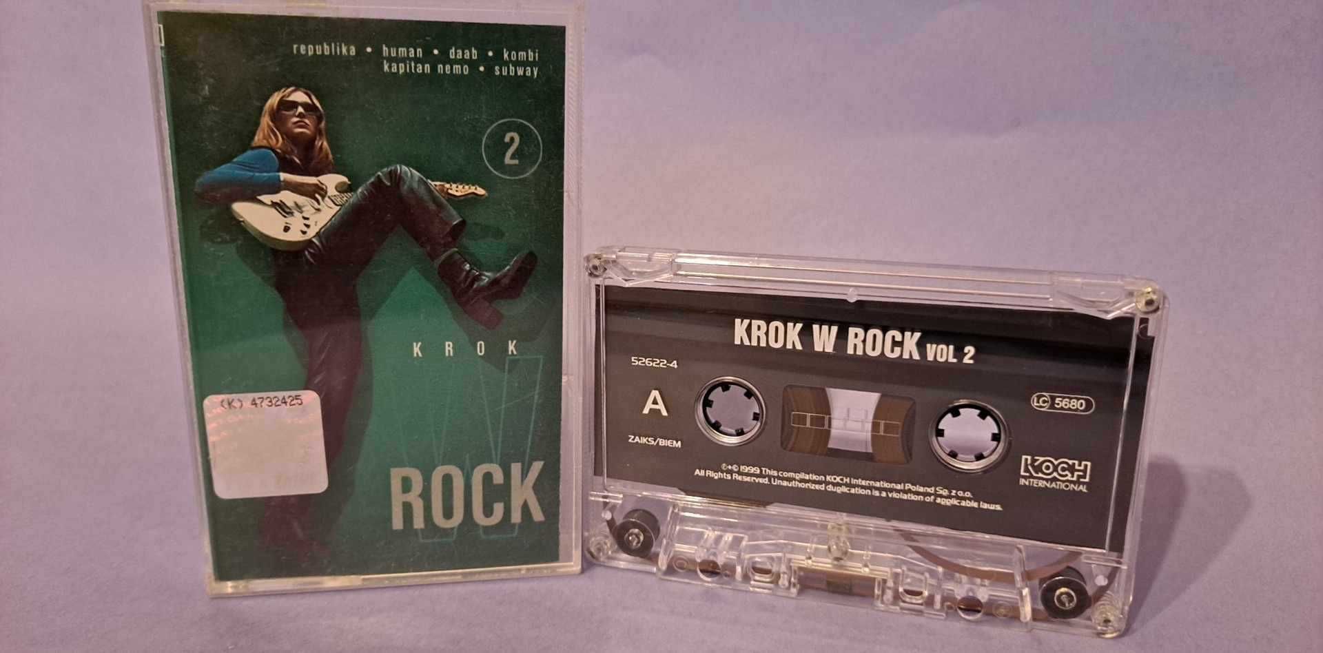 Krok W Rock Vol. 2, Republika, Janerka, Lombard KASETA 1999