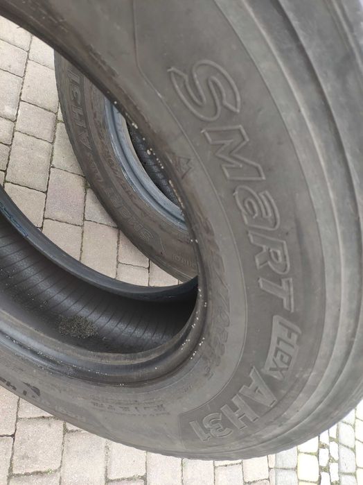 Opona Opony 315/70R22,5 " HANKOOK SMART FLEX AH31 Przód prowadząca M+S