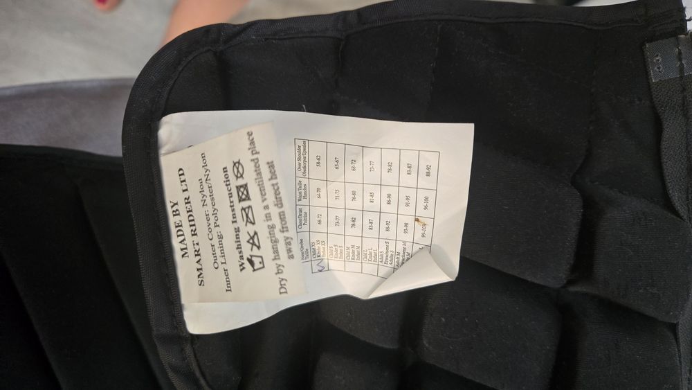 Używana dziecięca kamizelka Smart Rider w rozmiarze Child XS