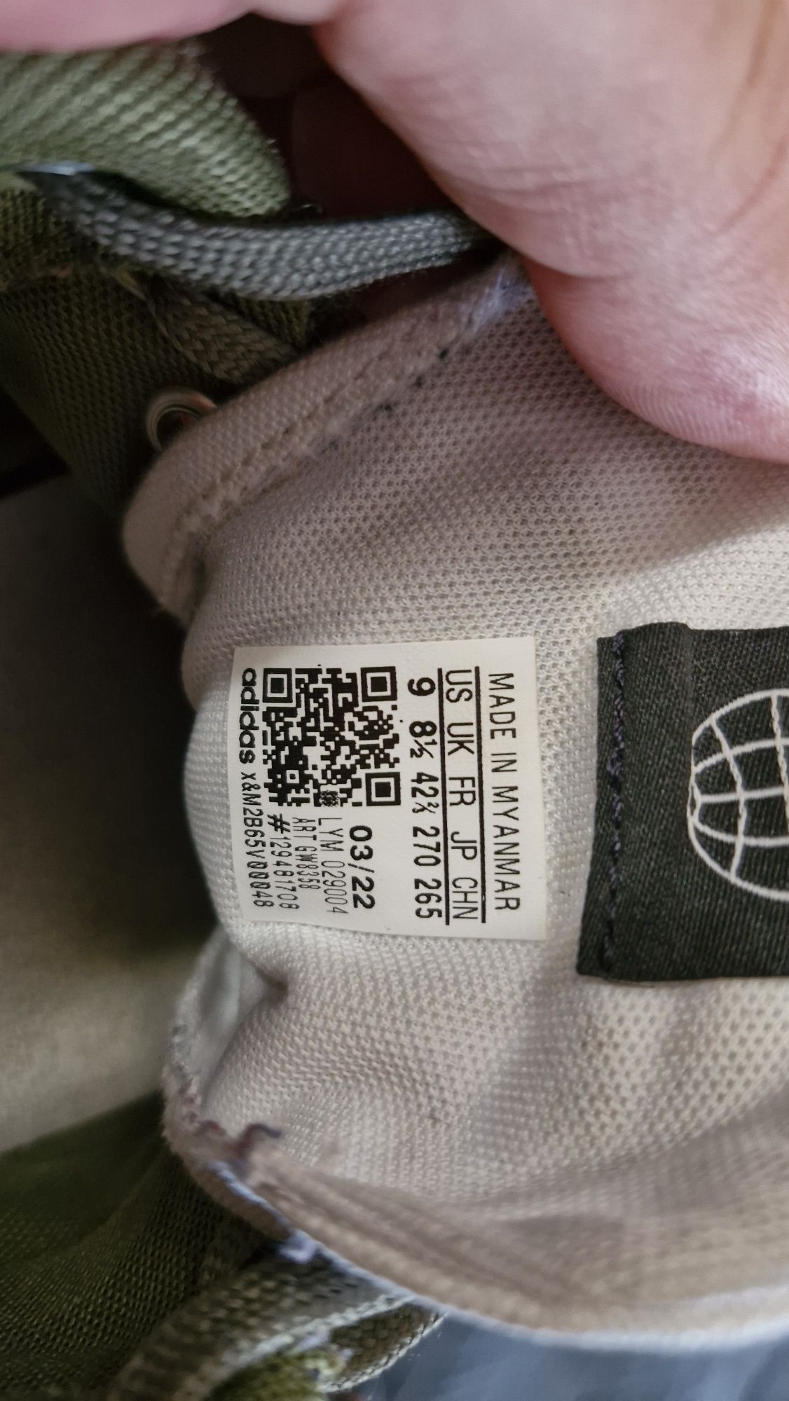 Чоловічі кеди Adidas.Розмір 42