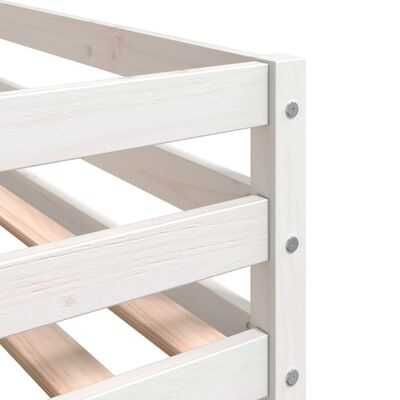 NOVO - Cama alta p/ criança c/ escada 90x190 cm pinho maciço