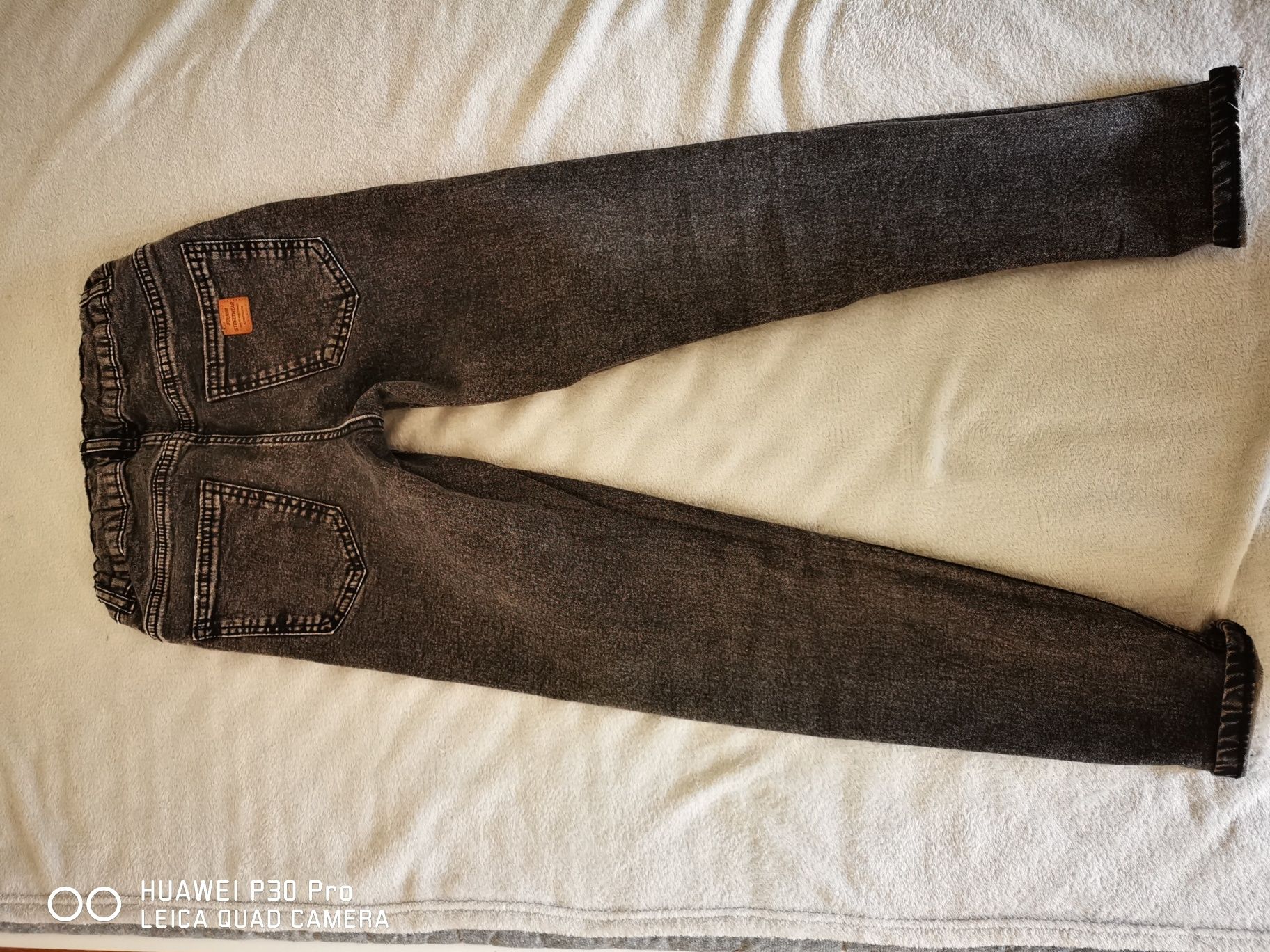 Джинси Zara 11-12 темно-сірі