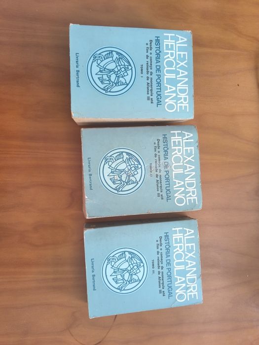 Livros de Alexandre Herculano "A História de Portugal"