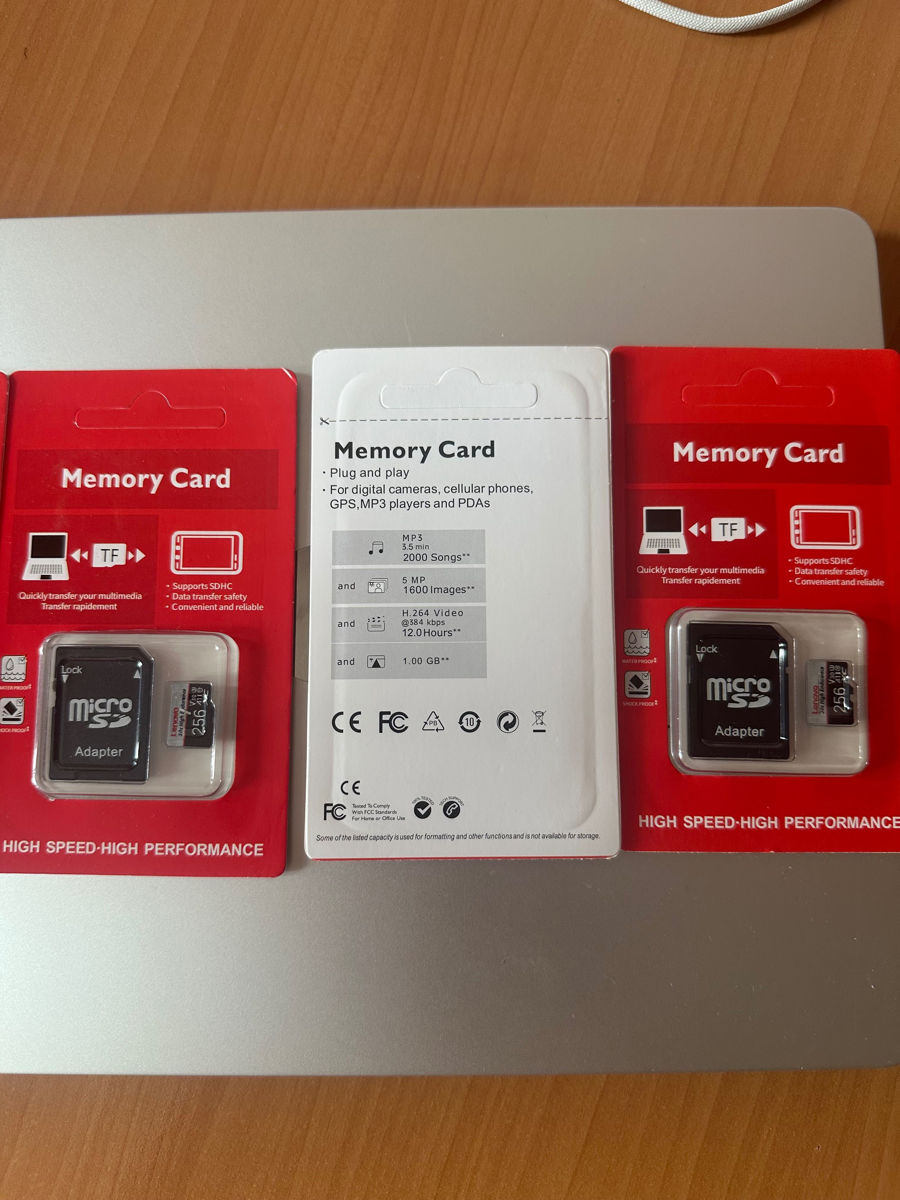 Lenovo MicroSD 256GB Картка памʼяті