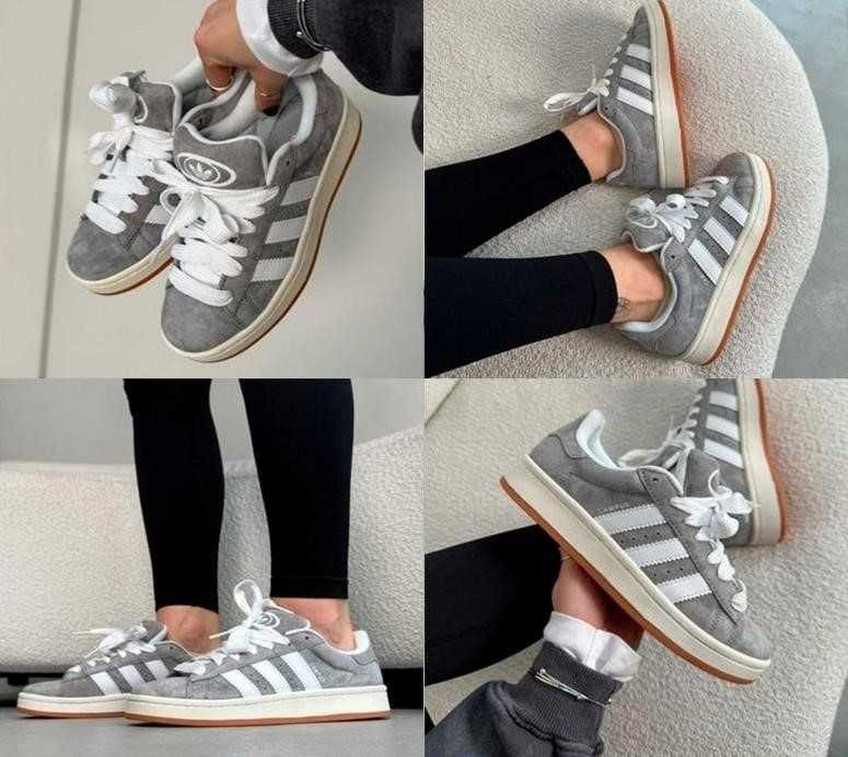 Кроссовки Adidas Campus 00s Grey White 36-46 адидас ТОП весни!