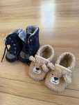 Buty niemowlece typu niechodki