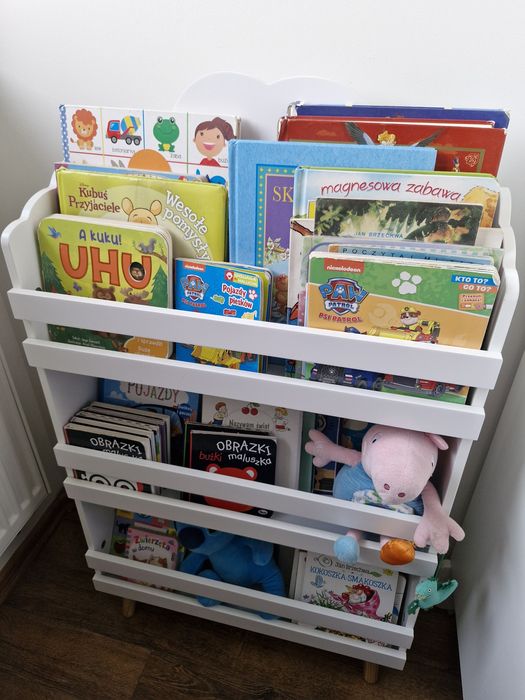 Regał chmurka kolor biały