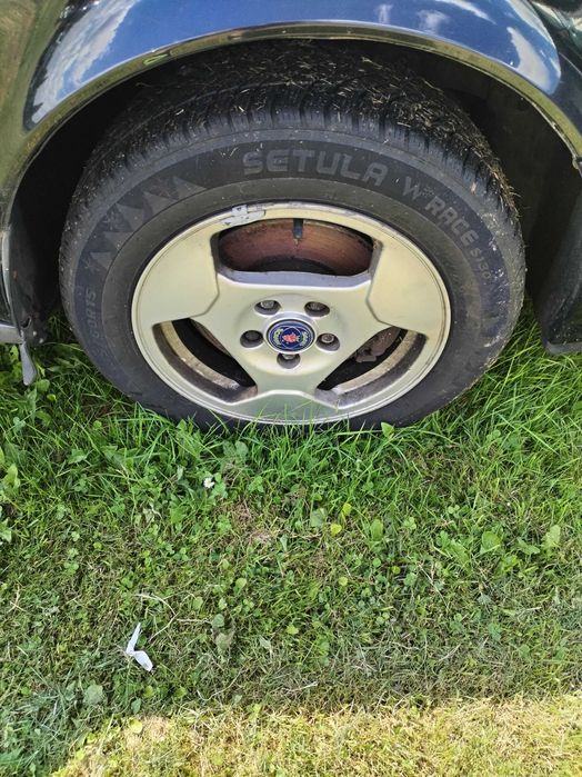 Alufelgi z oponami saab 195/60/15 zimowe