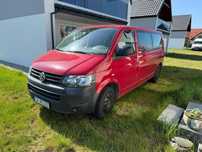 Volkswagen Transporter VW T5 Long, 2,0 TDi 102KM 9-osobowy, tylko 112 tys. km, hak, klima