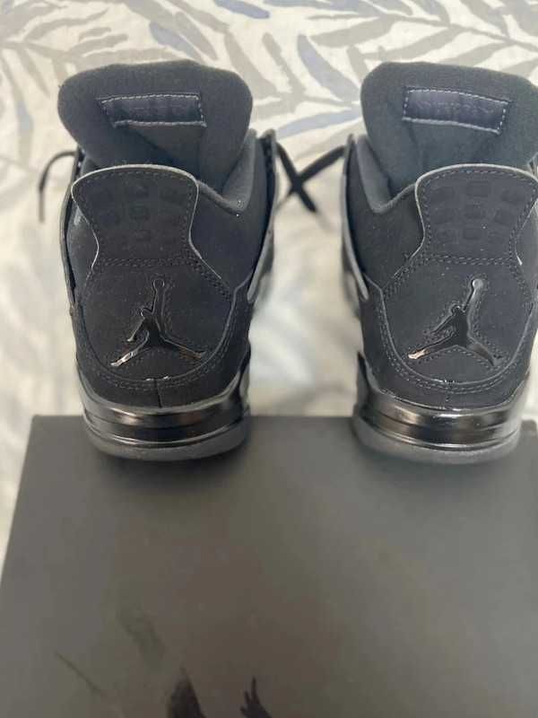 Nike Jordan 4 Retro Black Eu 43