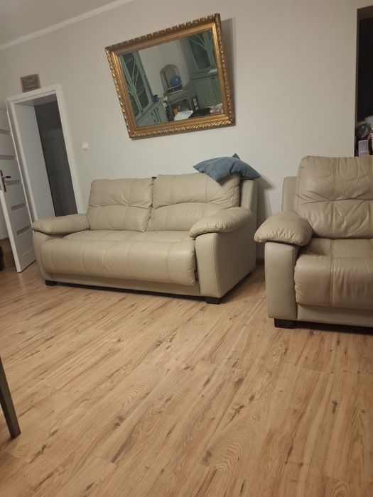 Zestaw wypoczynkowy skora