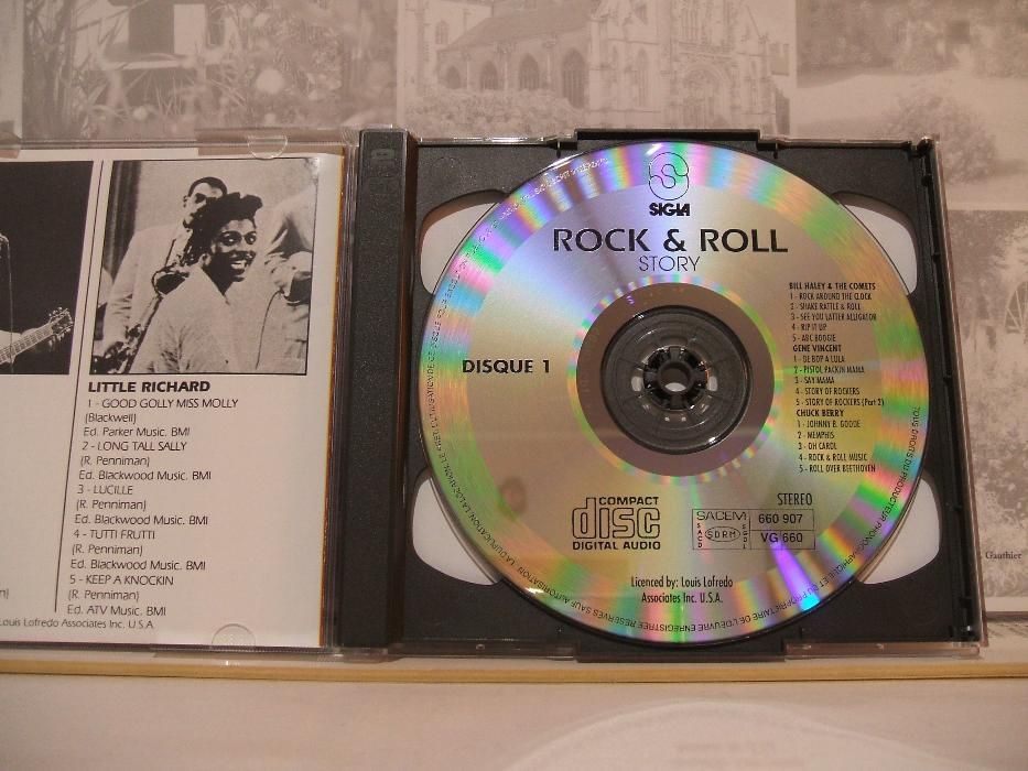 4 x CD > Stevie WONDER , Bob MARLEY , Rock&Roll STORY