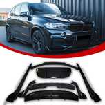 BMW X5 F15 Komplet Dokładek Spoilery Aero Kit M-pakiet Czarny Połysk