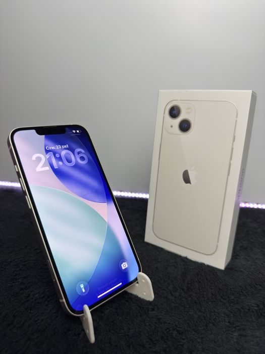 iPhone 13|Starlight|100%|Super Stan|Pełen Zestaw