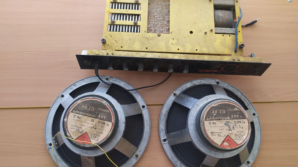 ФОРТЕ-602 підсилювач акустика усілок динамік