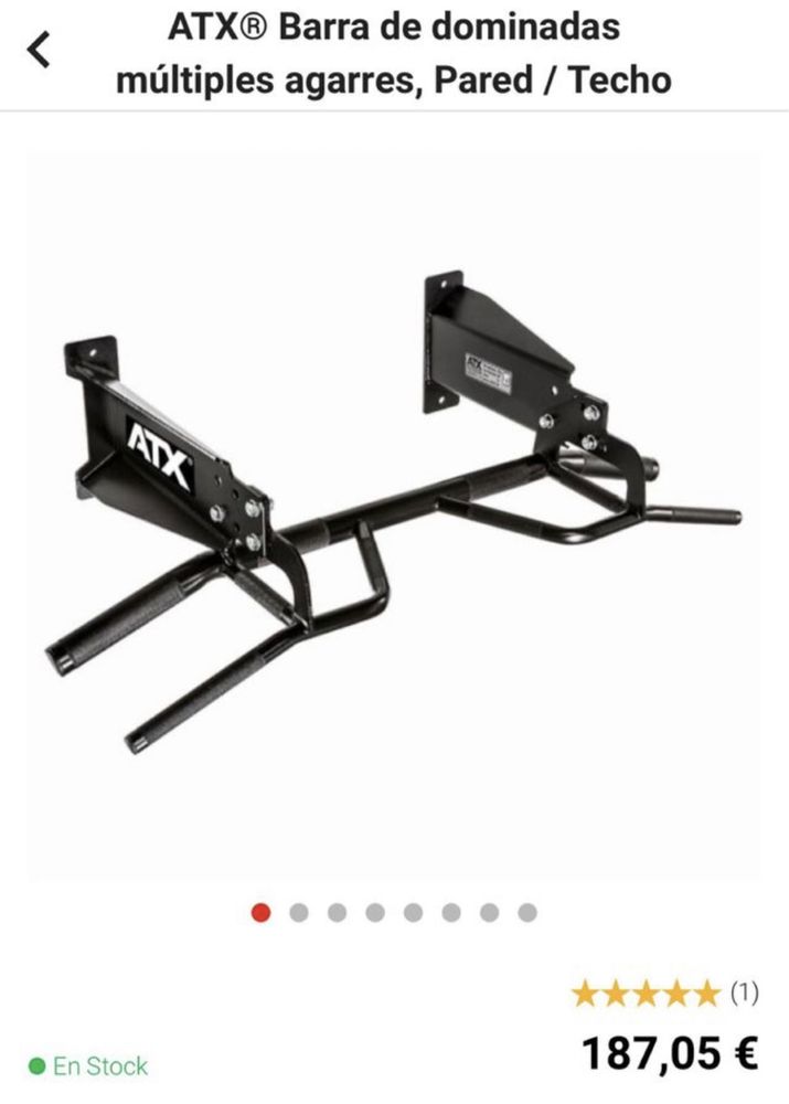 Barra ATX . Tecto ou parede . PVP 185€