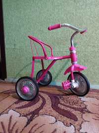 трёхколёсный велосипед, велик настоящий как в детстве