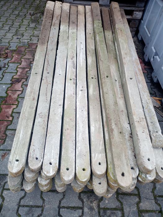 Słupki betonowe do malin