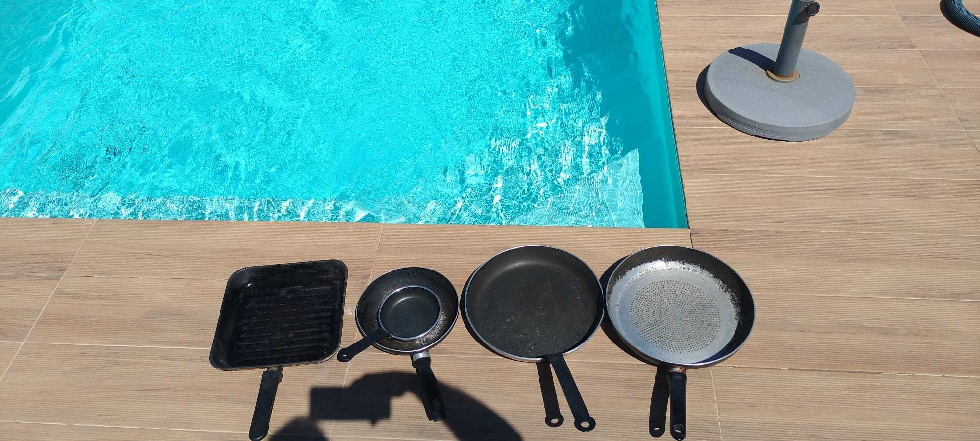 Últimas louças de restaurante