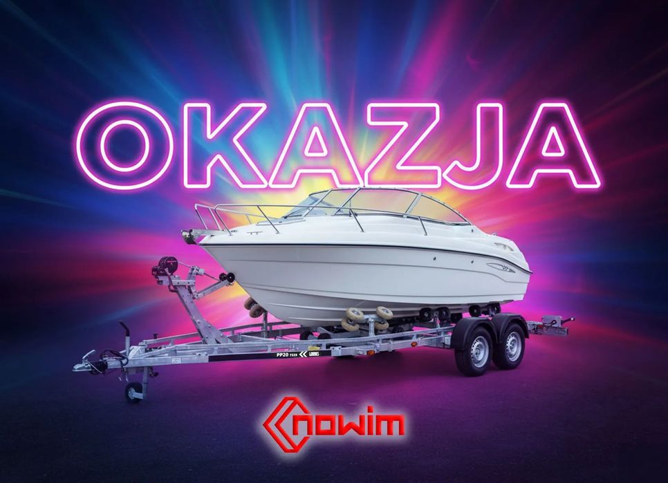 Lorries Przyczepa  Przyczepa do przewozu łodzi DMC 2000 kg
