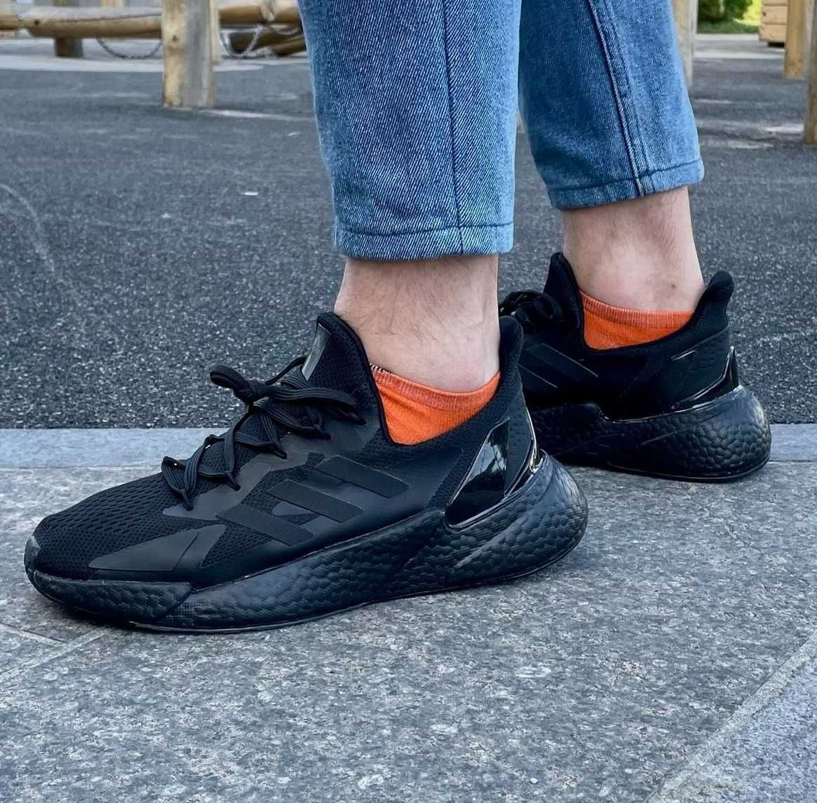 Мужские кроссовки Адидас черные летние Adidas L4 CORE