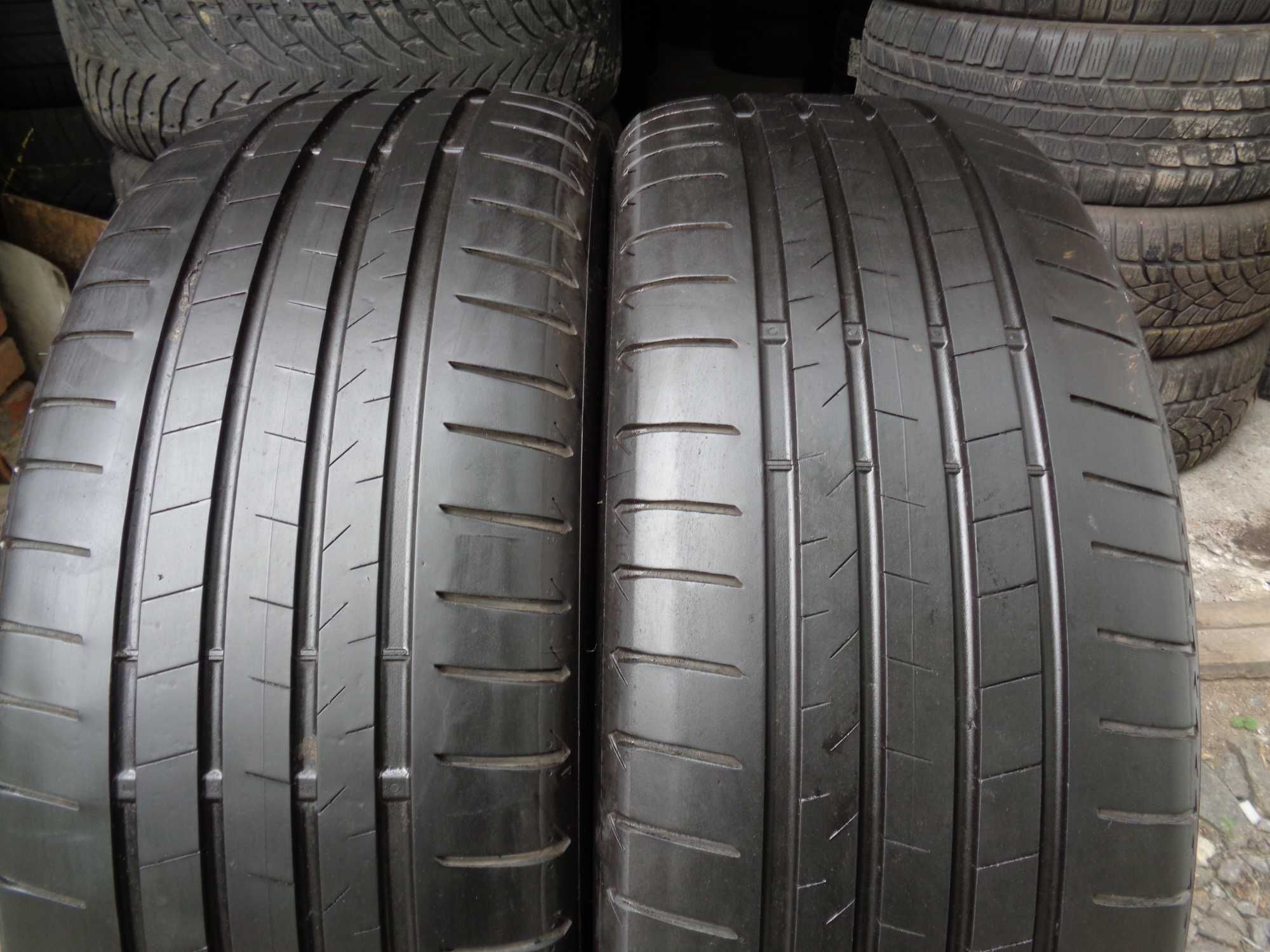 Bridgestone Turanza T005 235/55r18 2шт, 19год, 5,2мм, ЛЕТО из Германии