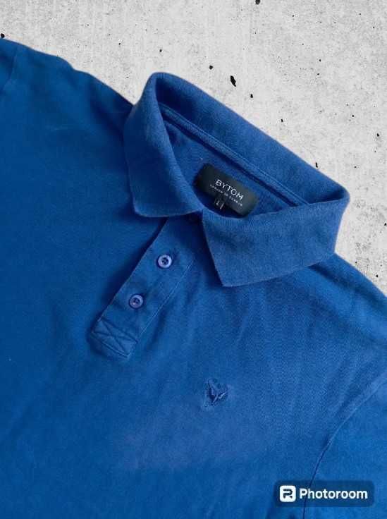 Granatowa męska koszulka polo Bytom