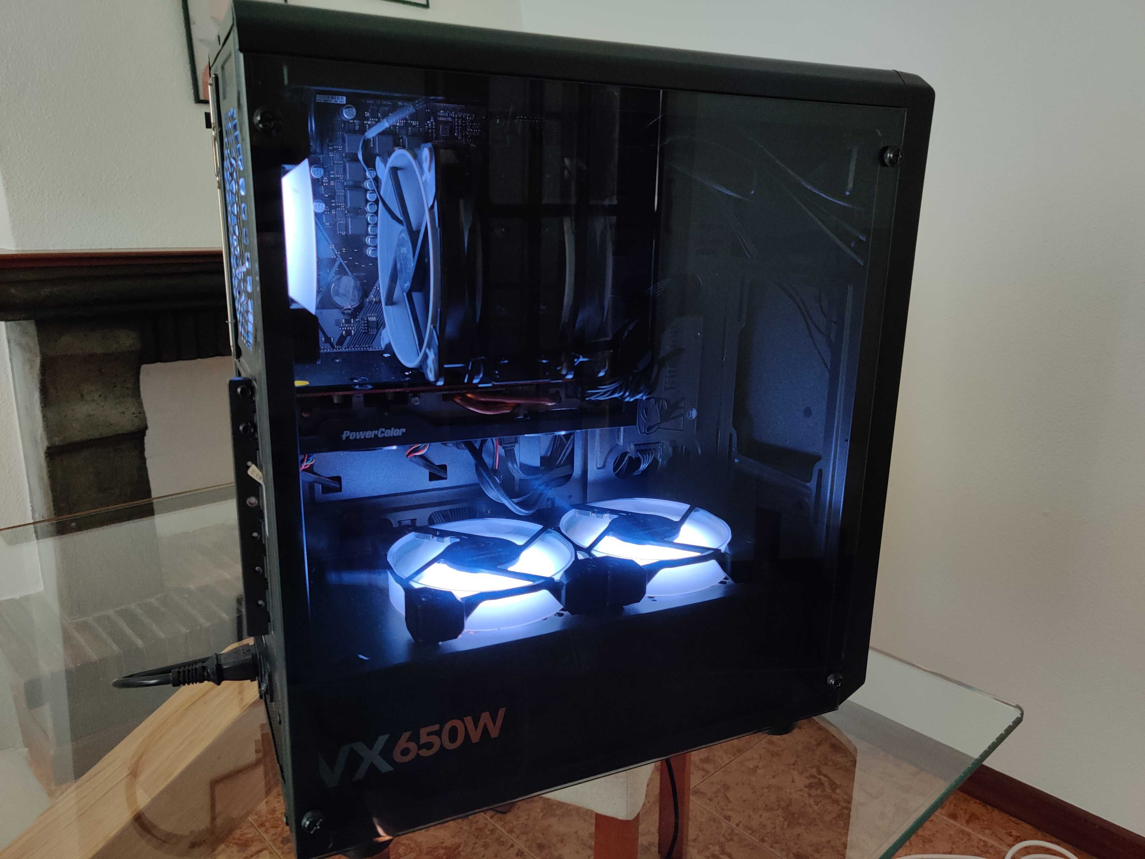 Computador Gaming - RX 6700 XT - Ryzen 5600X - 32 GB RAM - 1TB SSD