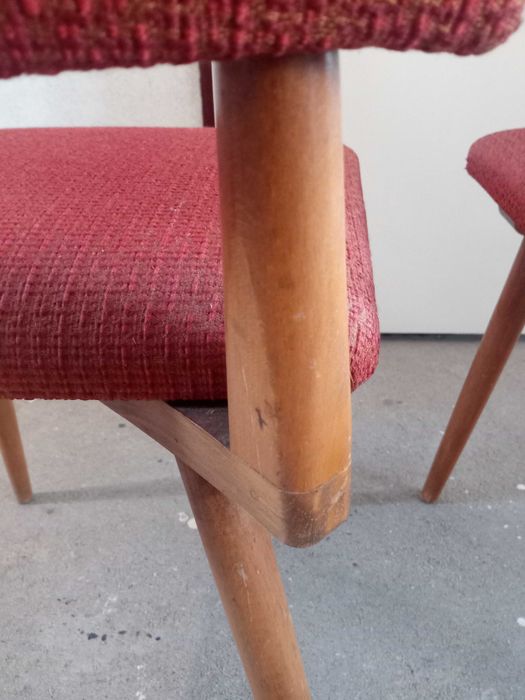 Krzesła krzesło PRL vintage tapicerowane rzadko spotykany model