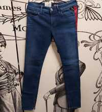 Replay cudowne spodnie jeansowe ze stretchem rozmiar 29 dla M I L