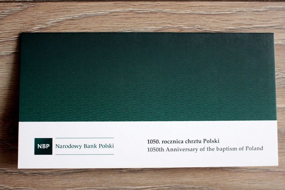 Banknot 20 zł 1050 rocznica Chrztu Polski + Gratis