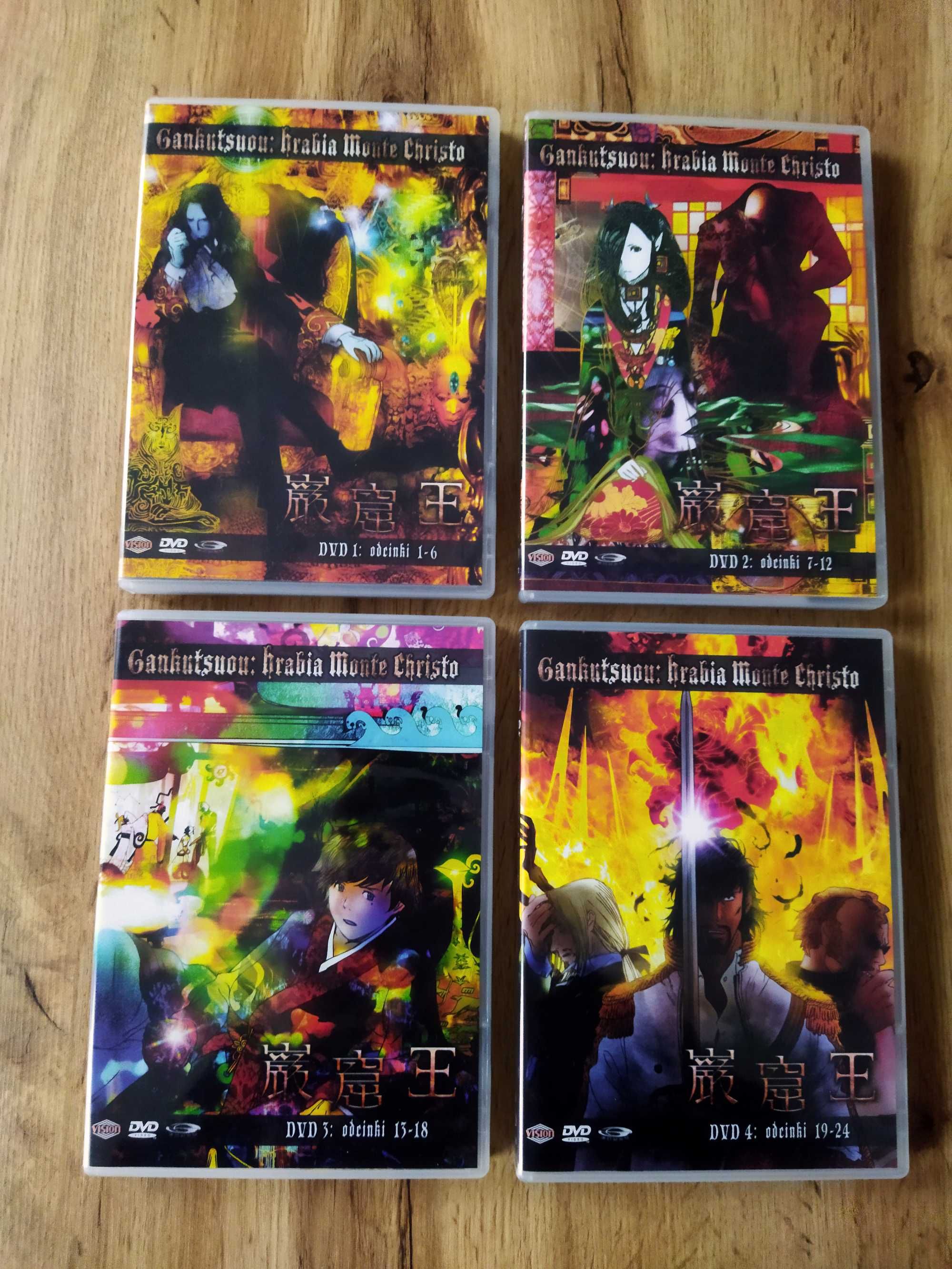 Gankutsuou: Hrabia Monte Christo | Edycja Specjalna | 4DVD Box | Anime